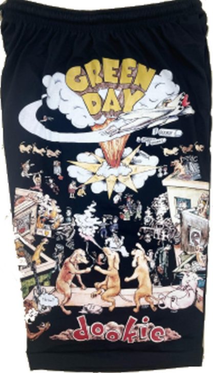 Green Day shorts Dookie