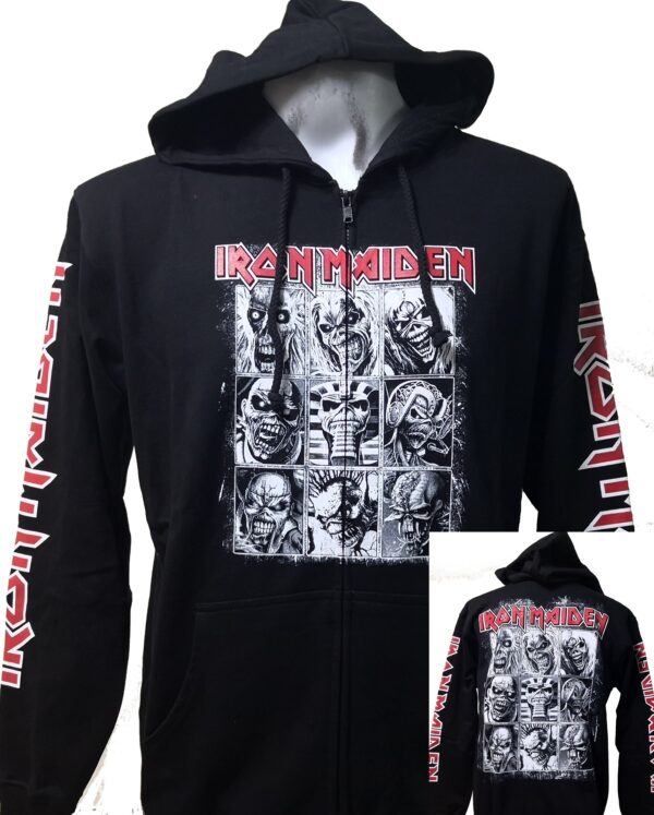 Iron Maiden hoodie/jacket size XXXL