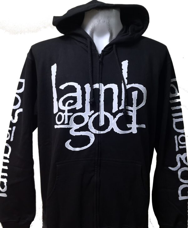 Lamb Of God hoodie/jacket size L - Image 2