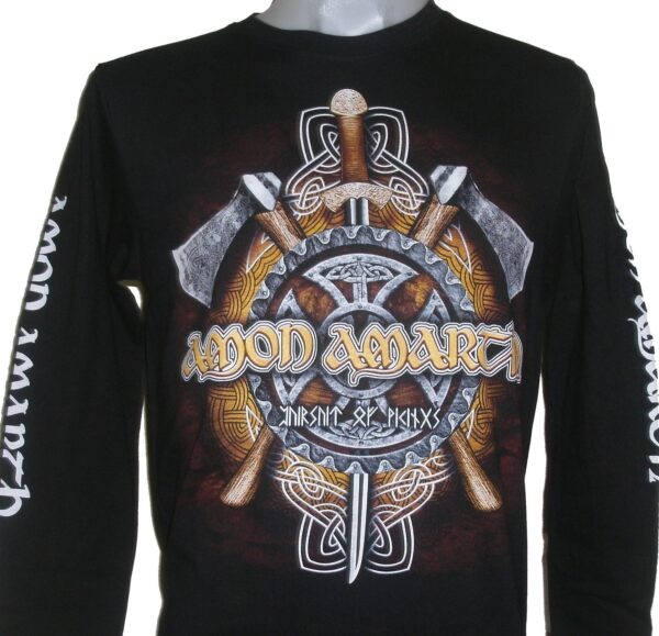 Amon Amarth long-sleeved t-shirt Pursuit of Vikings size M