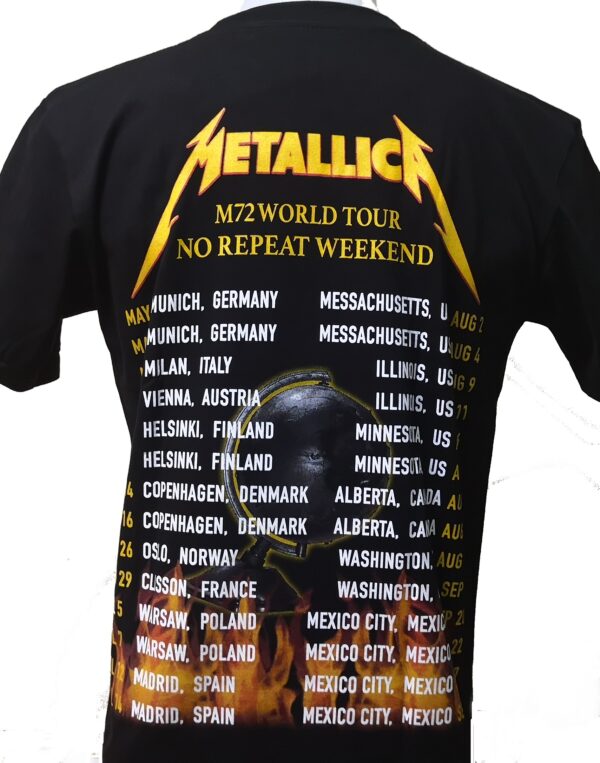 Metallica t-shirt No Repeat Weekend size XL - Image 3