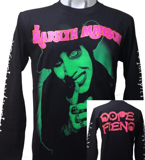 Marilyn Manson long-sleeved t-shirt Dope Fiend size XL