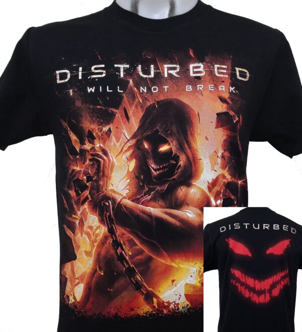 Disturbed t-shirt I Will Not Break size L