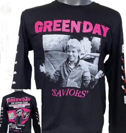 Green Day long-sleeved t-shirt Saviors size M