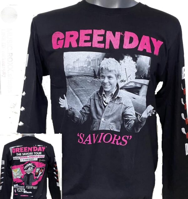Green Day long-sleeved t-shirt Saviors size XXL