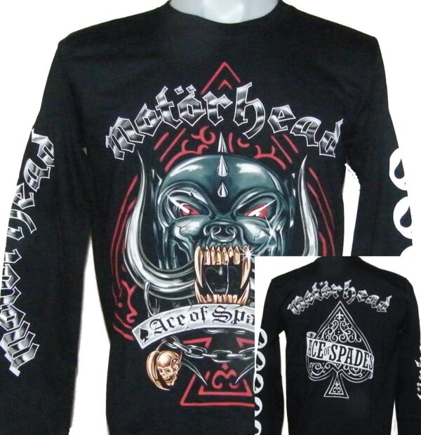 Motorhead long-sleeved t-shirt Ace of Spades size M