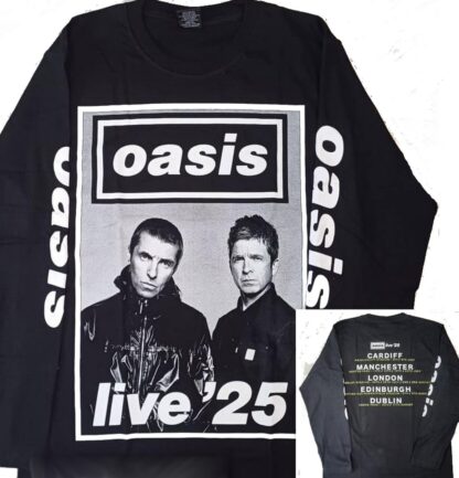 Oasis long-sleeved t-shirt Live `25 size XL