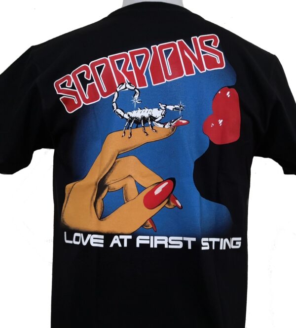 Scorpions t-shirt Love At First Sting size M - Image 3