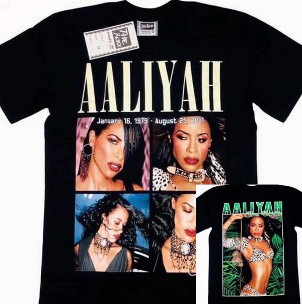 Aaliyah t-shirt size XXL