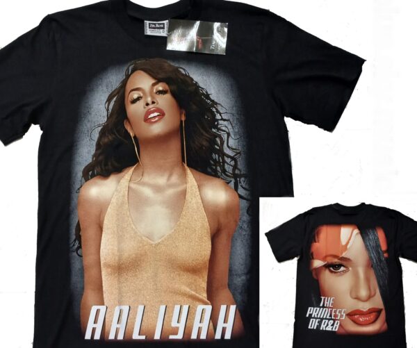 Aaliyah t-shirt The Princess of R&B size XL
