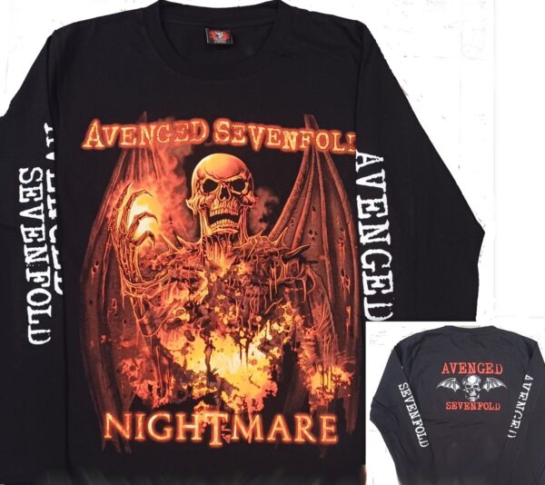 Avenged Sevenfold long-sleeved t-shirt Nightmare size XL