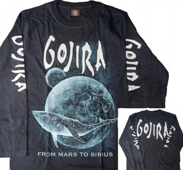 Gojira long-sleeved t-shirt From Mars to Sirius size M