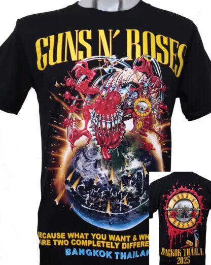 Guns `n` Roses t-shirt Bangkok size M
