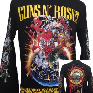 Guns `n` Roses long-sleeved t-shirt Bangkok size M