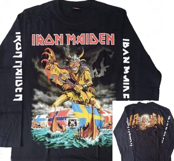 Iron Maiden long-sleeved t-shirt size L