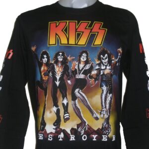 Kiss long-sleeved t-shirt Destroyer size M