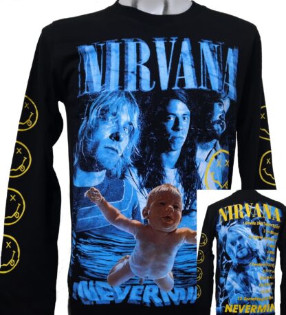 Nirvana long-sleeved t-shirt Nevermind size S