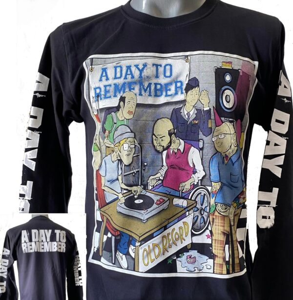 A Day To Remember long-sleeved t-shirt Old Record size XL