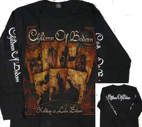 Children of Bodom long-sleeved t-shirt Holiday at Lake Bodom size XL