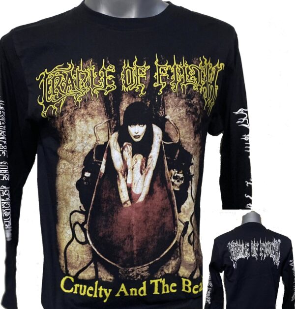 Cradle Of Filth long-sleeved t-shirt Cruelty and the Beast size M