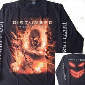 Disturbed long-sleeved t-shirt I Will Not Break size XXL