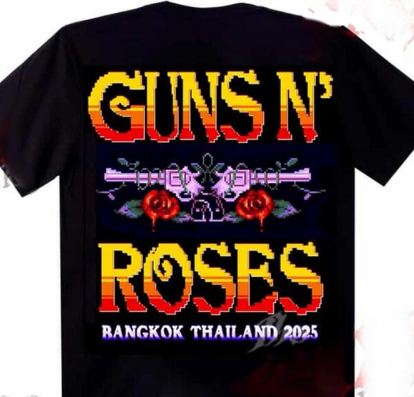 Guns `n` Roses t-shirt Bangkok size M - Image 2