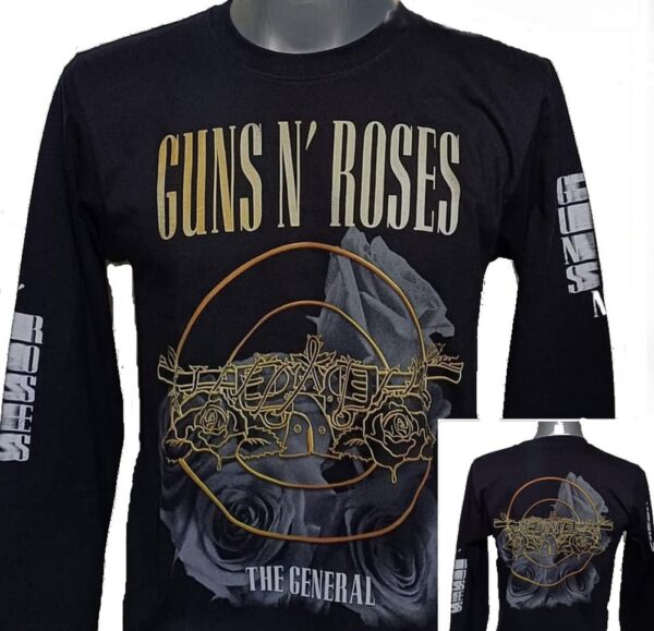 Guns `n` Roses long-sleeved t-shirt The General size S