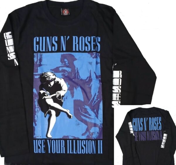 Guns `n` Roses long-sleeved t-shirt Use Your Illusion II size XXL