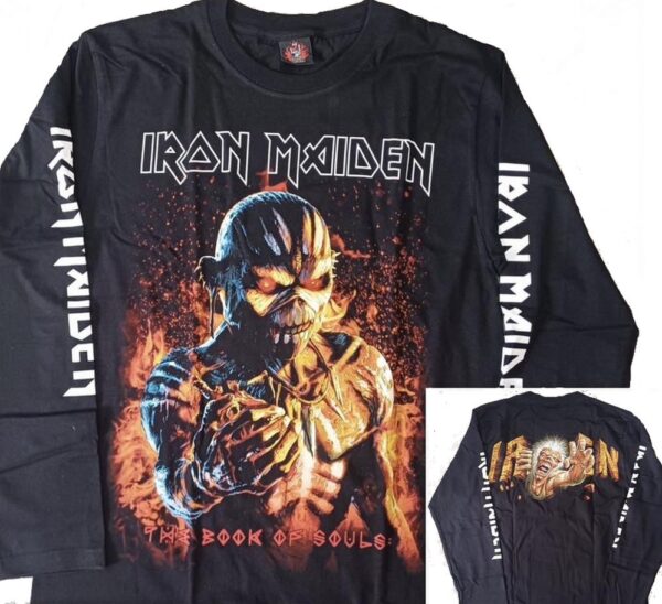Iron Maiden long-sleeved t-shirt The Book of Souls size XXL