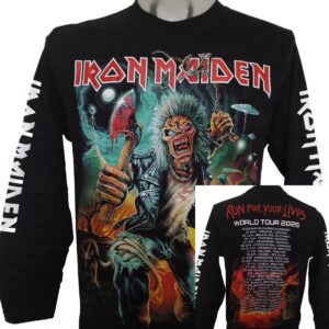 Iron Maiden long-sleeved t-shirt Run For Your Lives size M