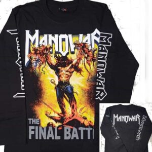 Manowar long-sleeved t-shirt The Final Battle size S