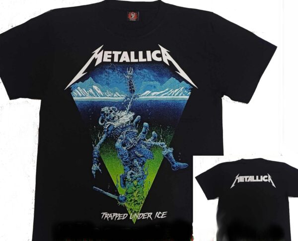 Metallica t-shirt Trapped Under Ice size M