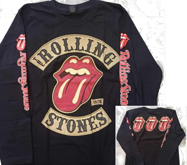 Rolling Stones long-sleeved t-shirt size L