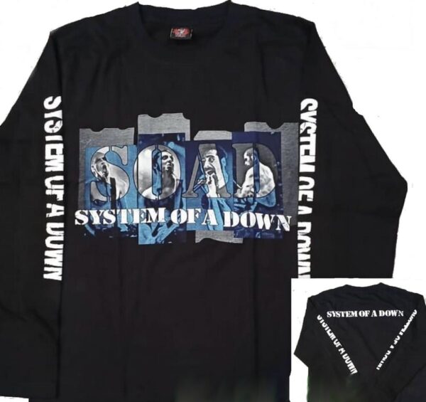 System Of A Down long-sleeved t-shirt size S