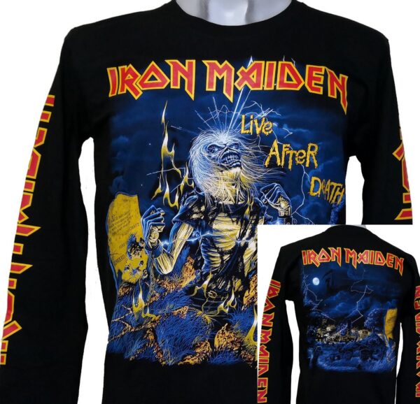 Iron Maiden long-sleeved t-shirt Live After Death size XXXL