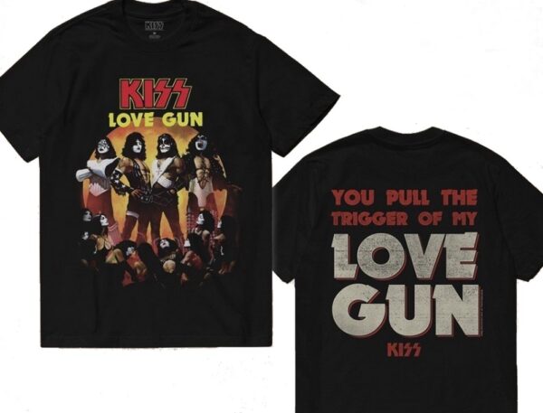 Kiss t-shirt Love Gun size XXXL