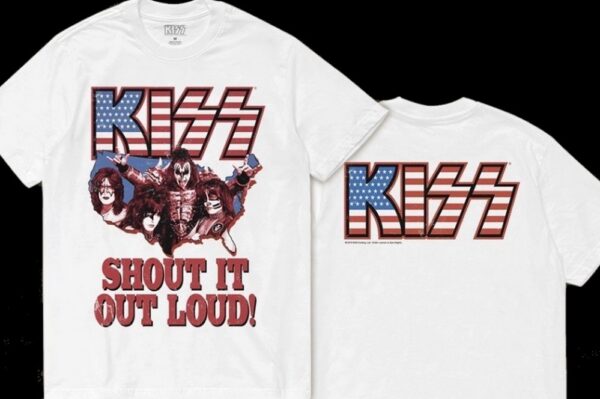 Kiss t-shirt Shout It Out Loud! size XXXL