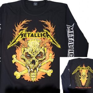 Metallica long-sleeved t-shirt size XL