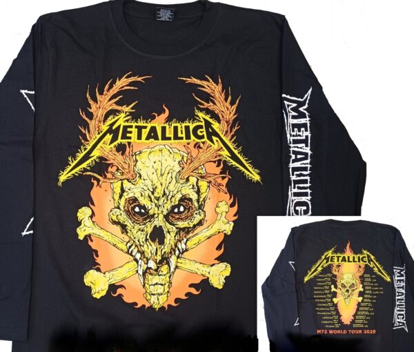 Metallica long-sleeved t-shirt size XL