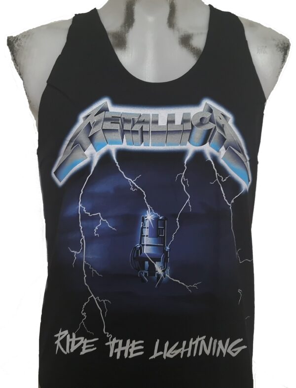 Metallica tank top Ride The Lightning size XXL