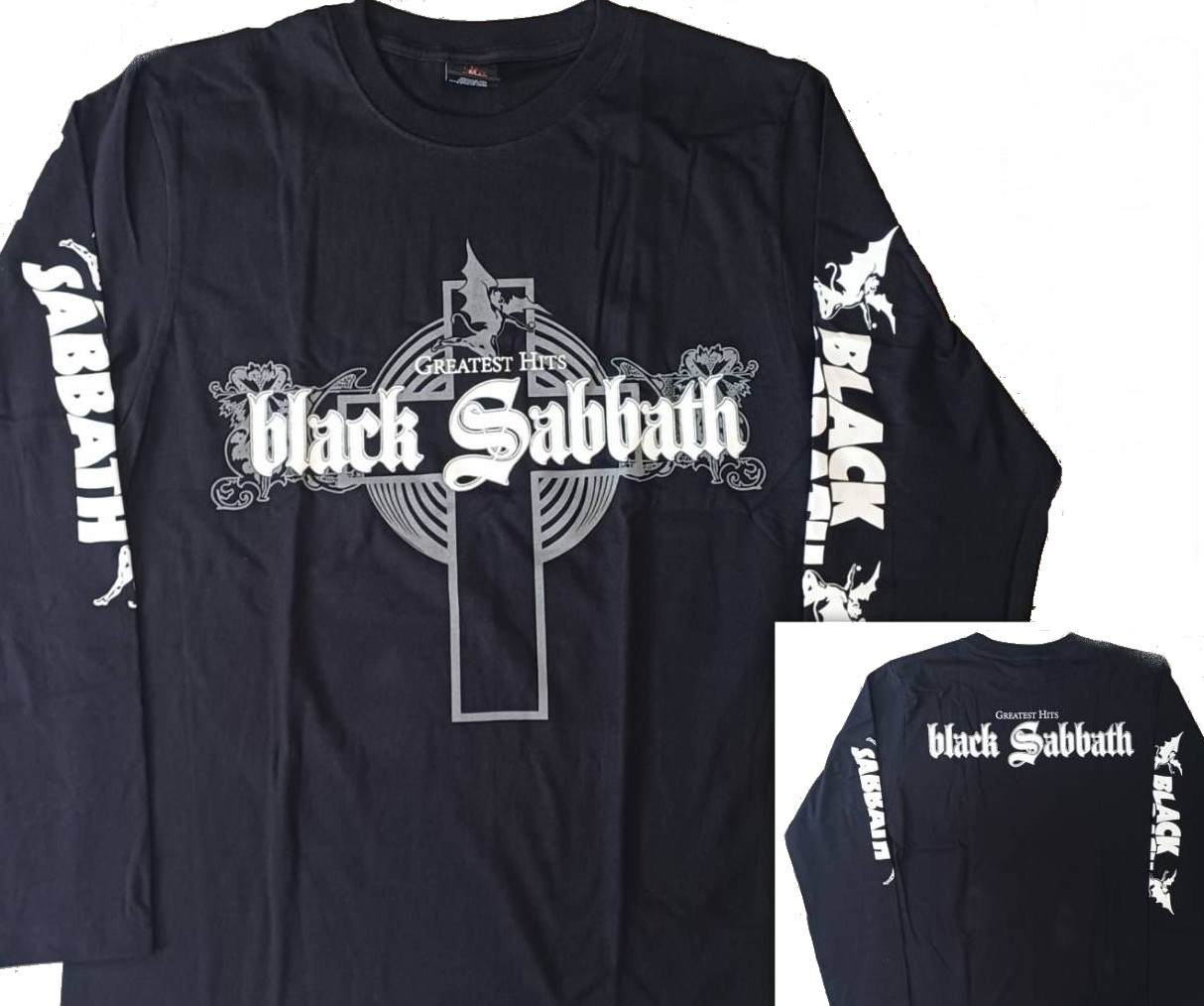 Black Sabbath long-sleeved t-shirt Greatest Hits size M