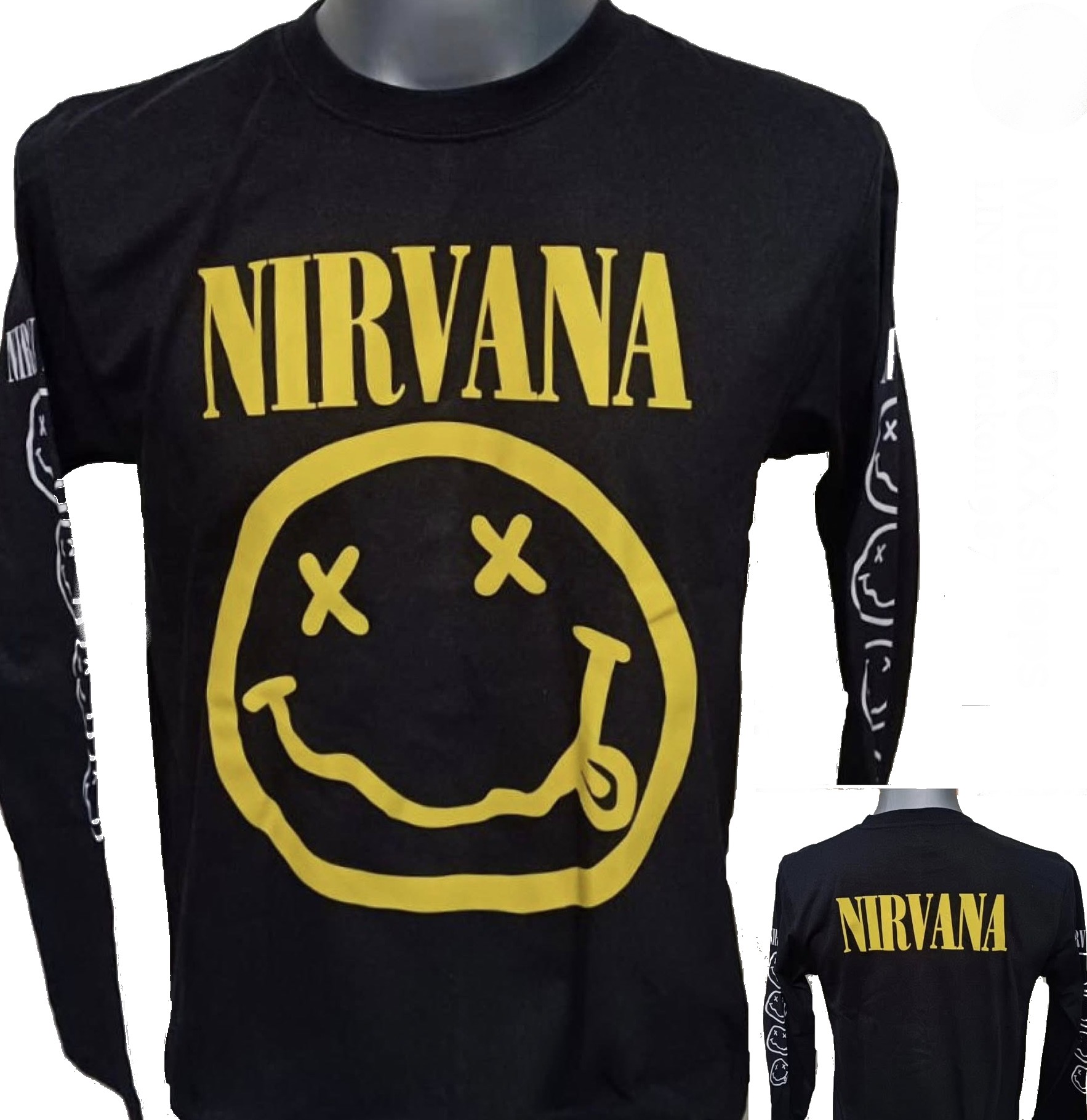 Nirvana long-sleeved t-shirt size L
