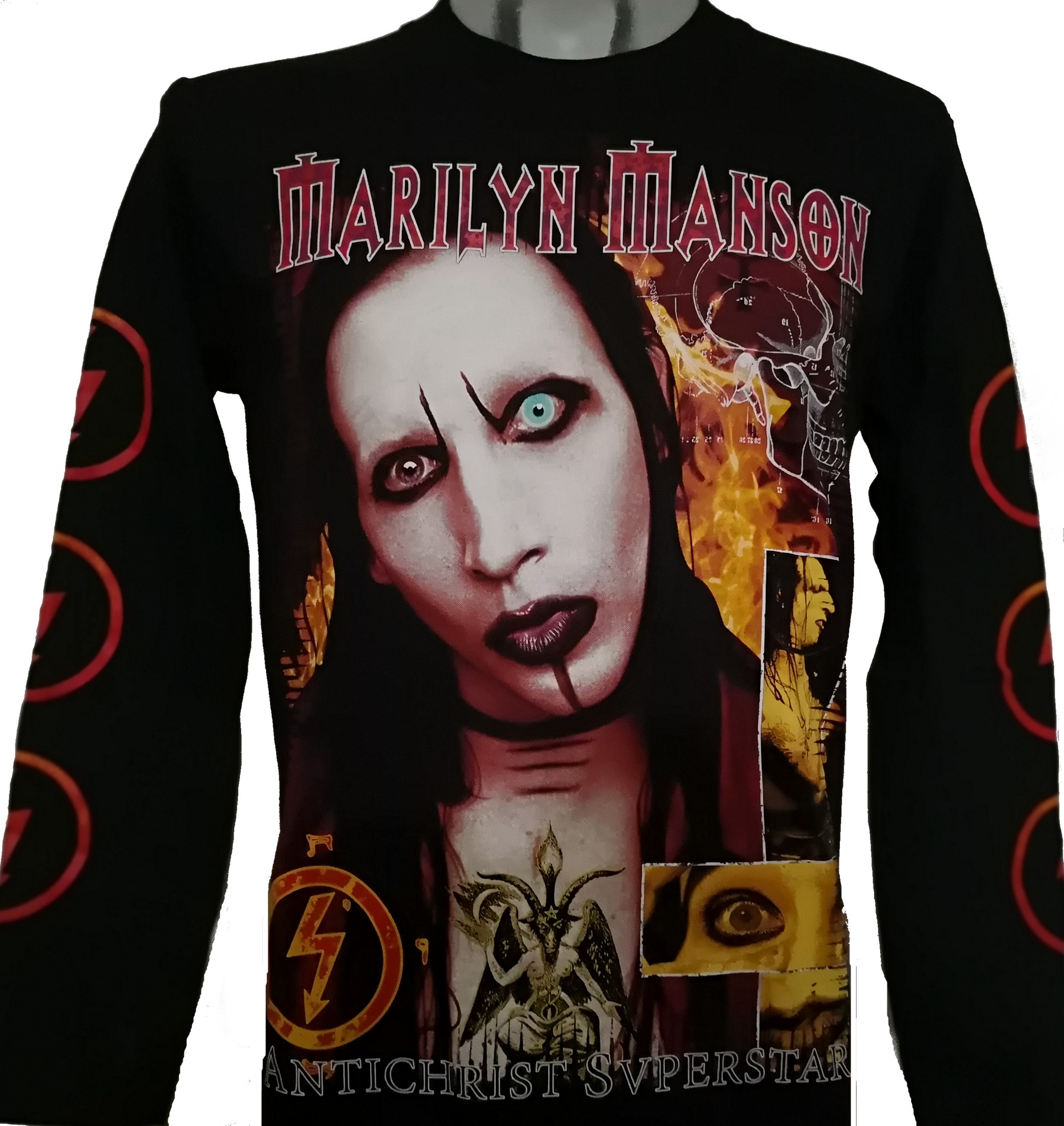 Marilyn Manson long-sleeved t-shirt Antichrist Superstar size XL - Image 2
