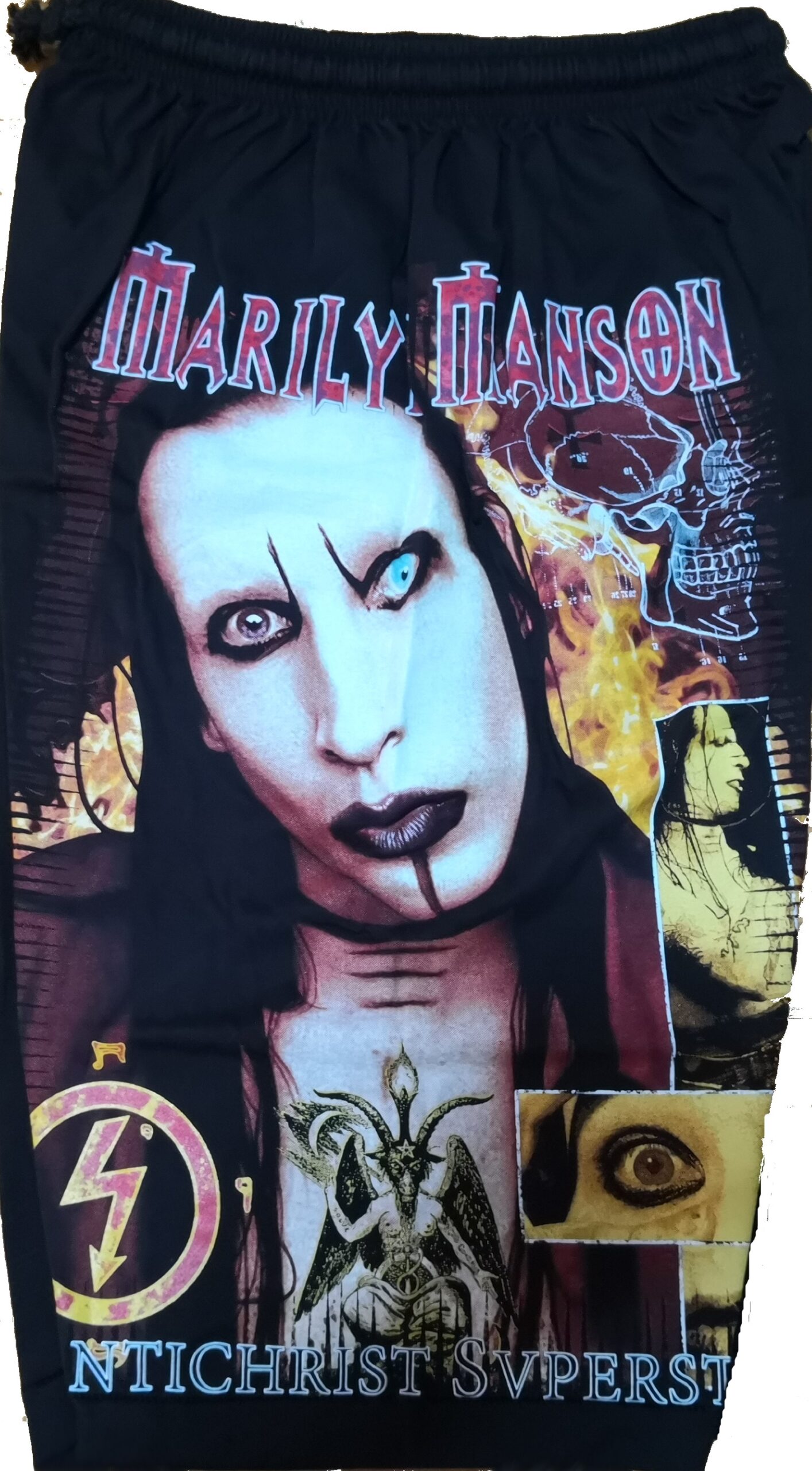 Marilyn Manson shorts Antichrist Superstar