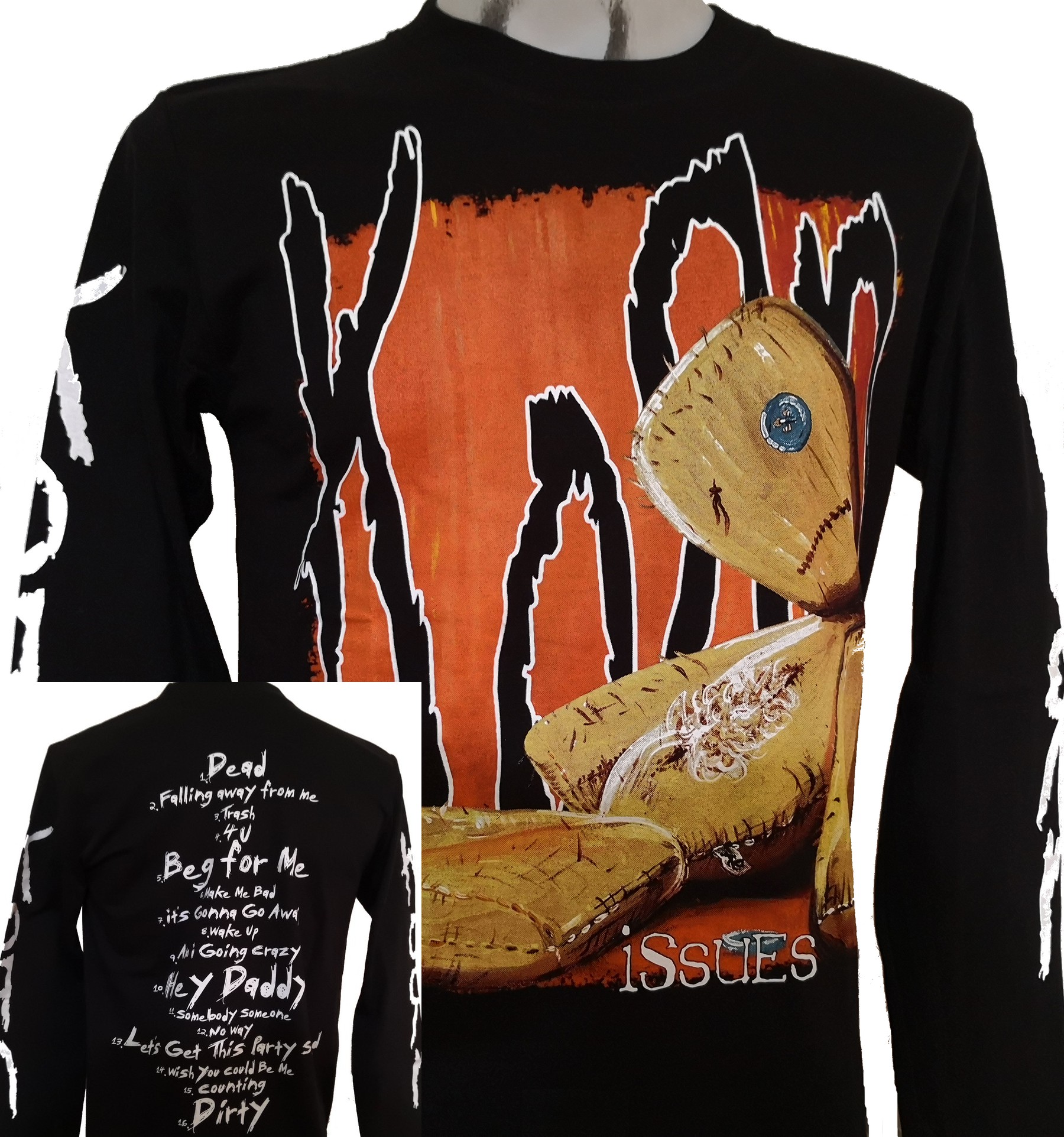 Korn long-sleeved t-shirt Issues size XXL
