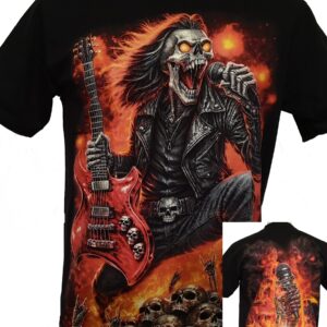 Skull t-shirt size XXL (Glow in the Dark)