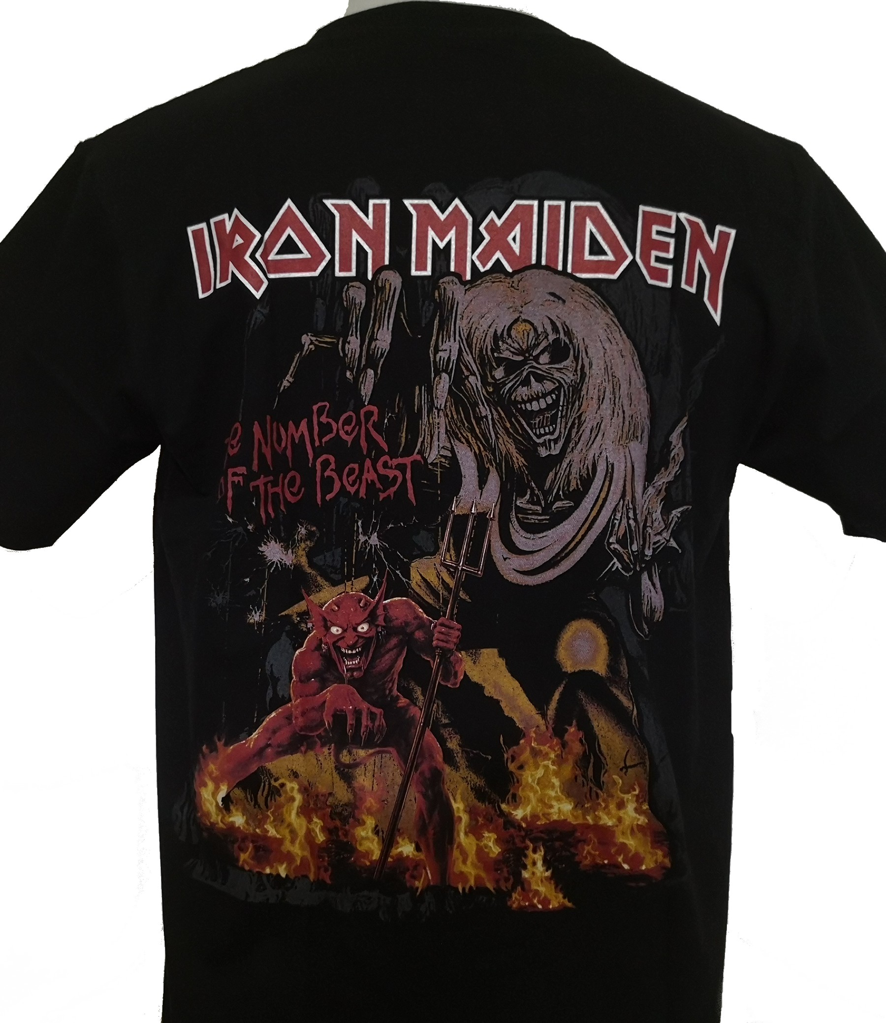 Iron Maiden t-shirt The Number of the Beast size XXL (Glow in the Dark) - Image 3