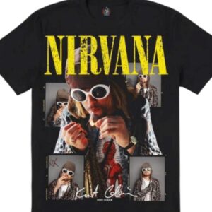 Nirvana t-shirt Kurt Cobain size XXL