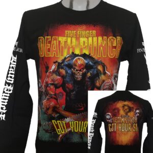 Five Finger Death Punch long-sleeved t-shirt Got Your Six size S