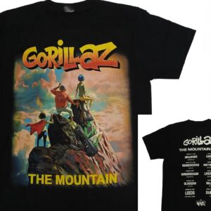 Gorillaz t-shirt The Mountain size XXL